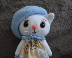 Іграшка Хеллоу Кітті (Hello Kitty) із фетру своїми руками Викройка кітті