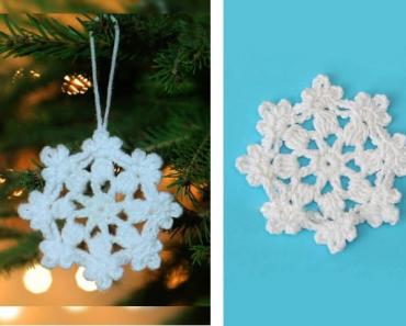 Плетени снежинки с модели и описания: идеи за Нова година Как да плете снежинка от конци