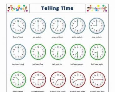 Estudiar los relojes y la hora con los niños.