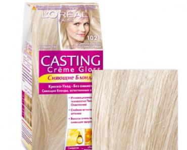 Barva L'Oreal Casting Cream Gloss - paleta barev